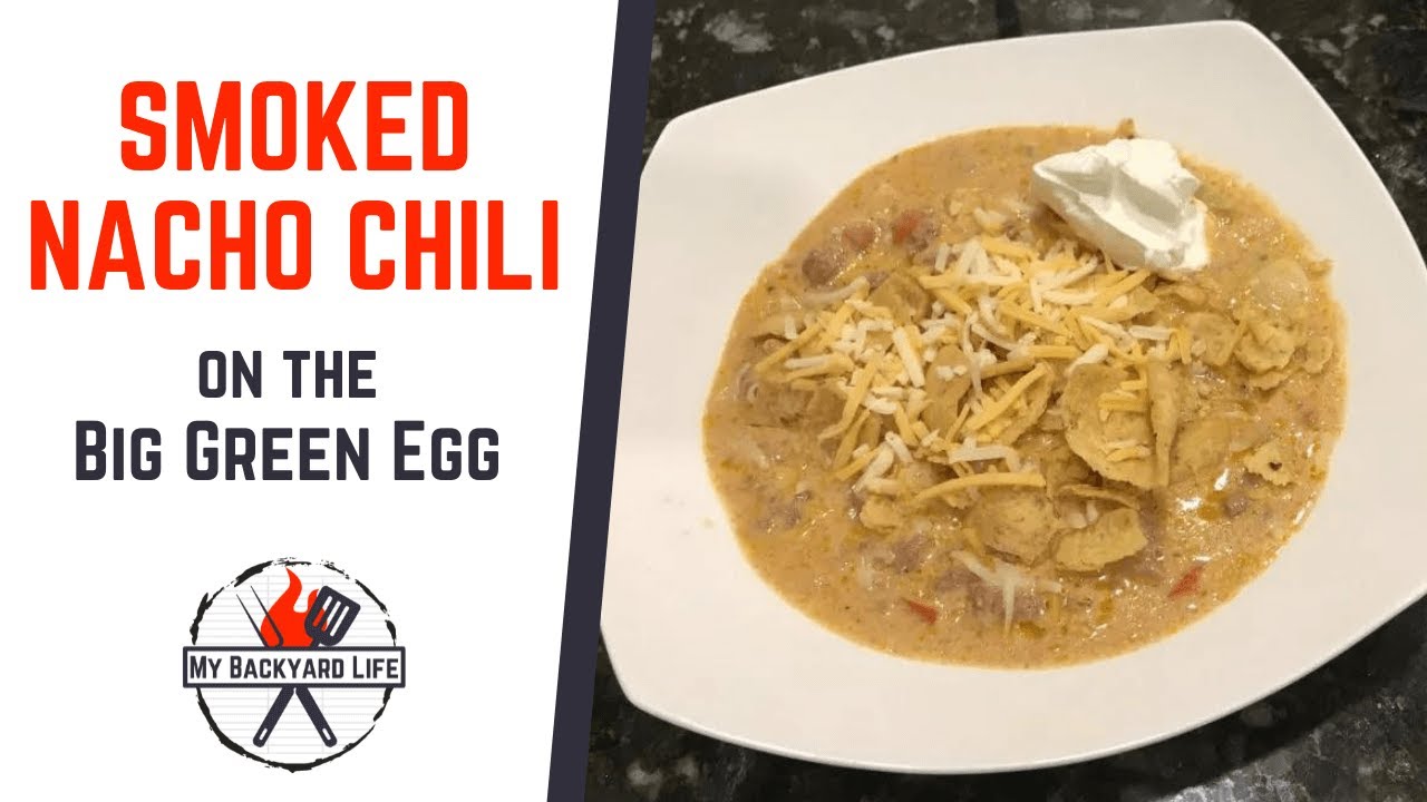 How to Make Smoked Nacho Chili Recipe (with Fritos) on the Big Green
