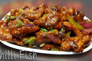 Chilli Fish | Chinese dish Chilli Fish easy and quick recipe