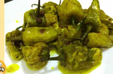 Instant Green Chili Pickle Recipe | Green Chili Fry Achar | Spicy MouthWatering Hari Mirch Fry Achar