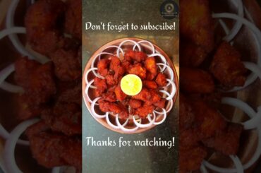 Roadside Chilli Chicken | Chicken 65 | Crispy chicken fry | Sudha's daily recipes #shorts