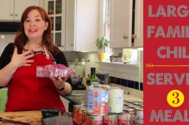 Large Family Chili- My First Place Chili Cook-Off Recipe!!!