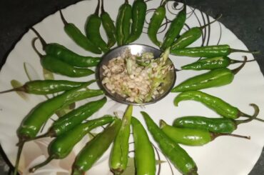 green chilli recipe|| green chilli pakora||shorts||short||Manipank