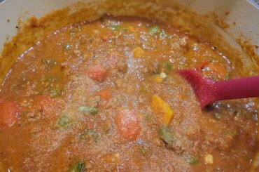 Making Chili for tomorrow