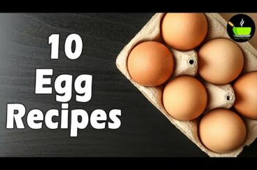 10 Egg Recipes | Best Egg Recipes | Easy Anda Recipes | Indian Egg Recipes | Egg Recipe For Dinner