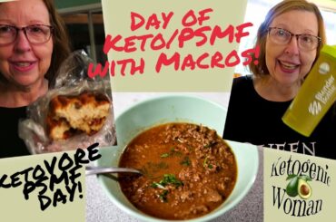 What I Eat in a Day Keto and PSMF | Lean Protein Chili Soup | All Meals and Macros