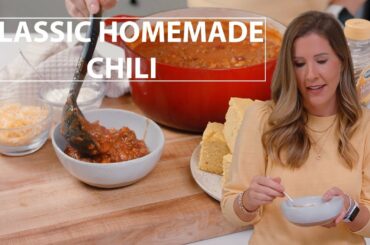 Classic Homemade Chili