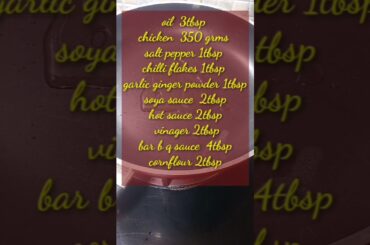 Restuarant Style Chilli Chicken | Chilli Chicken Gravy Recipe #shorts  #chinesefood #chinese