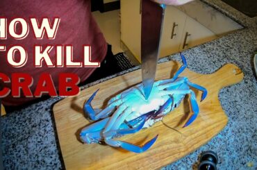 How to Kill and Cook a Crab | Chili Crab Recipe