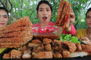 Yummy cooking pork crispy with chili sauce recipe - Pork crispy recipe