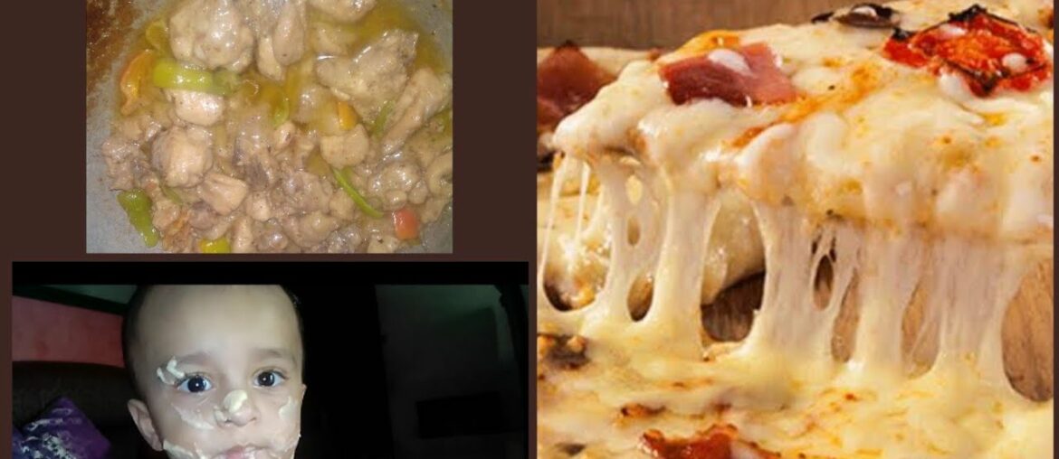 chicken chili recipe// late night order pizza