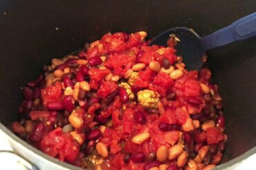 Zero Point (low calorie) Chili Recipe meal prep.