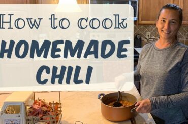 HOW TO MAKE CHILI / Chili Challenge / CHILI RECIPE GROUND BEEF