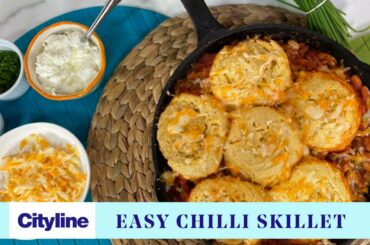 This chilli skillet recipe will warm you up on a cold day