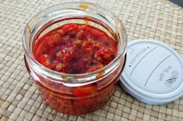 Homemade Chili sauce | How to make easy Chili sauce at home | Chili sauce recipe