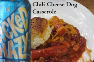 Chili Cheese Dog Casserole