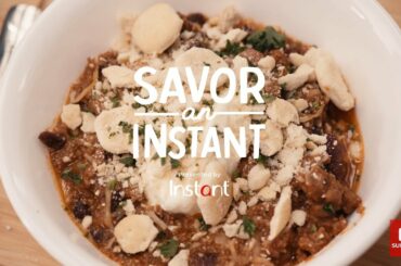 Welcome to Savor an Instant! A fun new video series celebrating slow cooking and everything Fall.