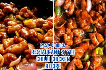 How to Cook | Restaurant Style Chilli Chicken By Madiha Ki Duniya | Dry Chicken Chilli Recipe "Easy"
