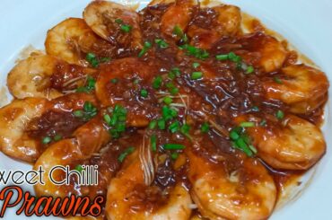 Easy recipe Sweet Chilli Prawns