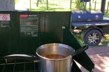 Coleman 414 stove : Chili