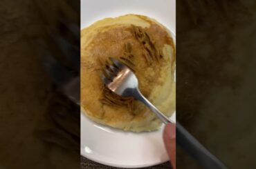 My breakfast diet: Pancake and Chili Soup