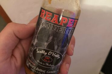 Reaper de muerte. Delicious and spicy.