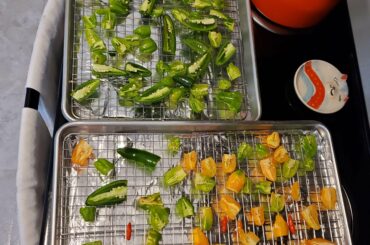 First flakes, not talking about snow