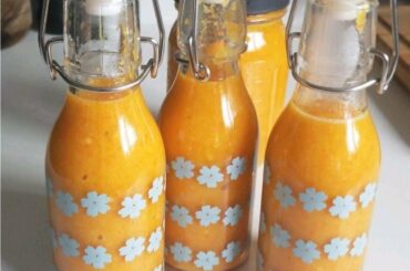 About 40 habaneros packed into these small jars