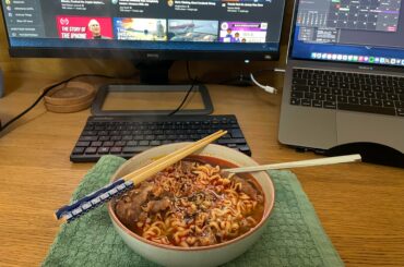 This was so good! I can’t handle the 2x spicy noodles without a soup