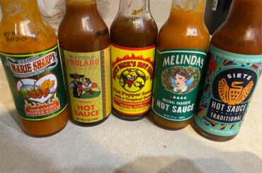 These are all from a recent hot sauce haul and i’m really not too impressed with any of them. Either the flavor is generic/unoriginal, or just tastes weird. None of them stand out too much. Just to inform others to consider choosing a different sauce.