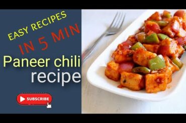 planner chili recipe easiest recipe try this at home.                     #rasoiranga #paneer #op