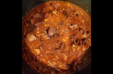 How to Make Smoked Pork Belly Burnt Ends and Beef Chili on a Weber Smokey Mountain