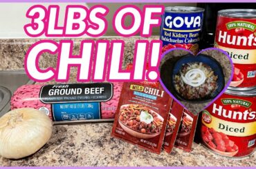 Making 3lbs of Chili | Lazy Cooking Vol 21 | Ayana Mertina
