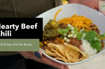 Hearty Beef Chili