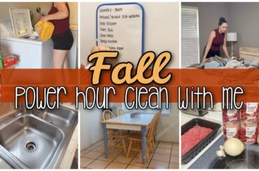 *NEW* - FALL 2021 POWER HOUR CLEAN WITH ME - Chili Recipe