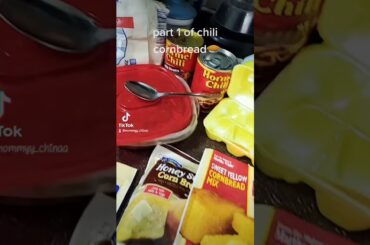 #dinner #chili #cornbread  #quickdinner #dinnerideas #dinnerwithme #subscribe #recipe #dinnerideas