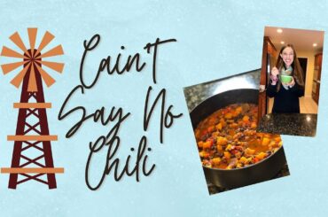 Can't Say No To This Chili!