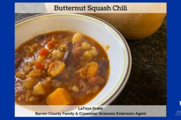 Butternut Squash and Turkey Chili