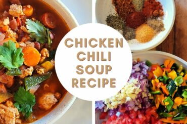How to make CHICKEN CHILI SOUP RECIPE