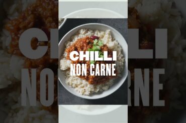 Simple Vegan Chili Non Carne | Muscle Building Recipe | High-Protein #Shorts #Muscle #FatLoss