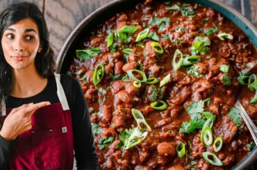How to make the best vegetarian chili of your life