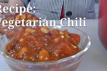 Vegetarian Chili Recipe - ADC Video