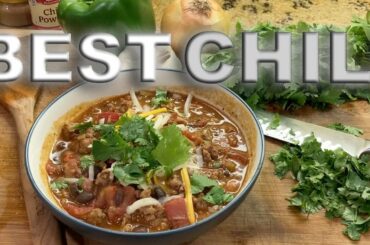 THE BEST HOMEMADE CHILI RECIPE