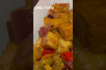 CHILI TOFU | STIR FRY TOFU & VEGETABLE | 30 Minutes meal | Healthy Recipe | SWEET AND SOUR TOFU