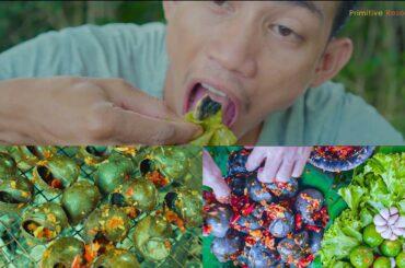 Delicious Spicy Snails Cooking With Really Hot Chili Sauce - | P Saek |