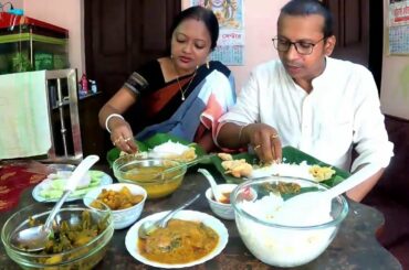 Rice with Ilish Vapa Just Awesome Lunch Menu | Home Green Chili | Dola was So Happy