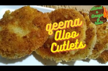 qeema aloo  cutlets|mince  and potato cutlets recipe|