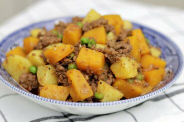 BEEF GINILING WITH KALABASA | SAUTEED GROUND BEEF WITH SQUASH