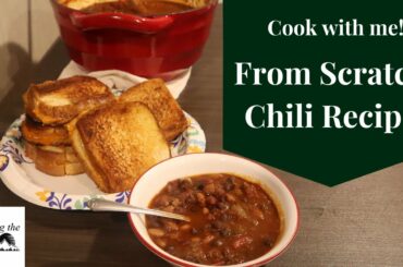 From Scratch Chili Recipe using Dried Beans. Homestead Cooking Recipes #bluecollarhomesteadchili2021
