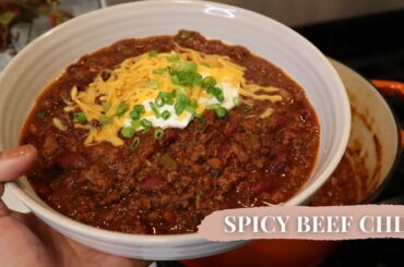 Beef Chili Recipe Perfect for the Winter Months