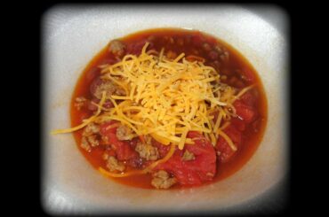 IntheKitchen: Crockpot 3 Ingredient Chili